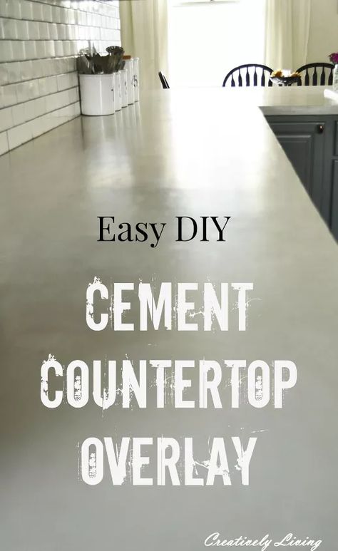 Cement Countertop, Countertop Overlay, Cement Countertops, Cement Counter, Diy Concrete Counter, Do It Yourself Decoration, Countertop Makeover, Concrete Countertops Over Laminate, Concrete Countertops Kitchen Diy