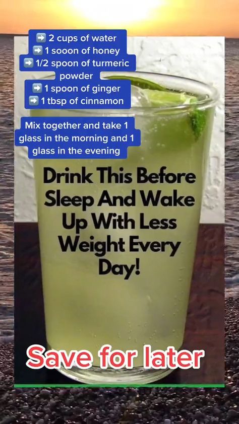 Bedtime Drink, Fat Loss Drinks, Fat Burner Drinks, Before Sleep, Drink Recipe, Belly Fat Workout, Before Bed, Lose Body Fat, Belly Fat Loss