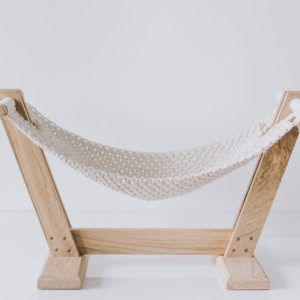 Macrame Cat Hammock, Chat Diy, Wooden Baby Gym, Macrame Hammock, Eco Furniture, Dog Hammock, Cat House Diy, Pet Hammock, Hammock Bed