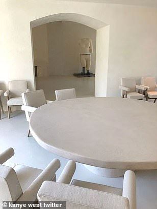 Inside Kim Kardashian's minimalist mansion with Kanye West Kim And Kanye House, Kanye House, Kanye West House, Kim Kardashian Home, Wabi Sabi Home Decor, Kim House, Kardashian Home, Interior Minimalista, Minimalist Interior Design