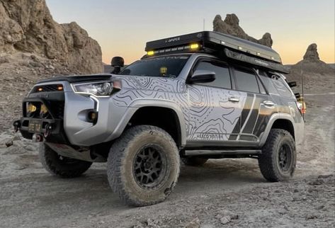 4runner Wrap Ideas, 4runner Wrap, 4runner Mods, Wrap Ideas, Vinyl Wrap, Monster Trucks, Suv Car, Suv, Trucks