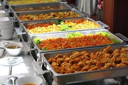 Fried Chicken buffet idea Wedding Catering Buffet, Wedding Buffet Food, Catering Buffet, Gourmet Breakfast, Reception Food, Wedding Reception Food, Wedding Buffet, Party Catering, Catering Menu