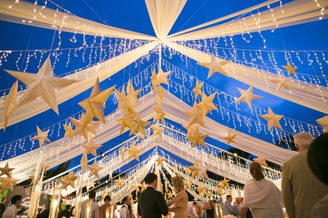 Wedding Tent Lighting, Starry Night Wedding, Prom Themes, Air Tent, Summer Beach Wedding, Tent Decorations, Celestial Wedding, Beautiful Beach Wedding, Tent Lighting