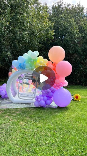 Shtick Around on Instagram: "Bubble house of fun! 🫧

#bubblehouse #bubblehouserentals #balloonhouse #bubblehousecapetown" Bubble House Balloons, Balloon House, Bubble House, Balloons, Bubbles, Instagram