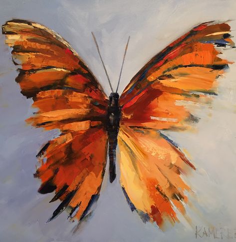 Acrilic Paintings Ideas Butterfly, Butterfly Oil Pastel, Oil Pastel Butterfly, Monarch Butterfly Painting, Christmas Tiles, Butterfly Acrylic Painting, Butterfly Art Painting, Animal Illustration Art, Watercolor Paintings For Beginners