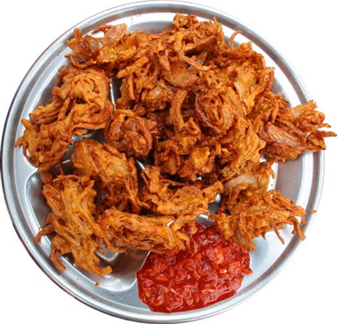 Onion Pakora Recipe, Kanda Bhaji, Onion Bhaji Recipes, Hush Puppies Recipe, Onion Bhaji, Maharashtrian Recipes, Mumbai Street Food, Bhaji Recipe, Food Film