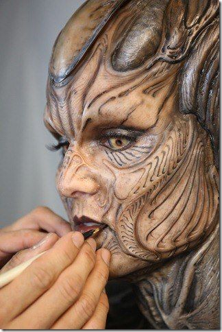 Akihito Ikeda Prosthetic Makeup, Effects Makeup, Special Effects Makeup, Sfx Makeup, Fantasy Makeup, Special Effects, Artistry Makeup, Just Amazing, Beautiful Creatures