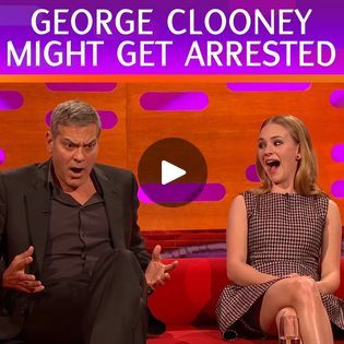 George Clooney Might Get Arrested For This! | The Graham Norton Show | The Graham Norton Show, George Clooney, practical joke, skill | What would you rate #GeorgeClooney's legendary prank skills?🍃 #BradPitt #Prank | By The Graham Norton Show | Famous you've this ongoing
thing with Brad Pitt. So I've done some terrible things to
wait Brad's done some terrible things to me. So how did it
start? Um I don't remember how we were doing Oceans eleven. I
think it was the first one. And I don't remember what it was. I
I think initially I get one of my favorite things is to get
those things that go around your license plate or a bumper
sticker because you never go to the back of your car and look
and put it on people's cars because it's funny and they can
ride around you know with some horrible you The Graham Norton Show, Oceans Eleven, Graham Norton Show, Graham Norton, Things That Go, Practical Jokes, It's Funny, George Clooney, Go Around