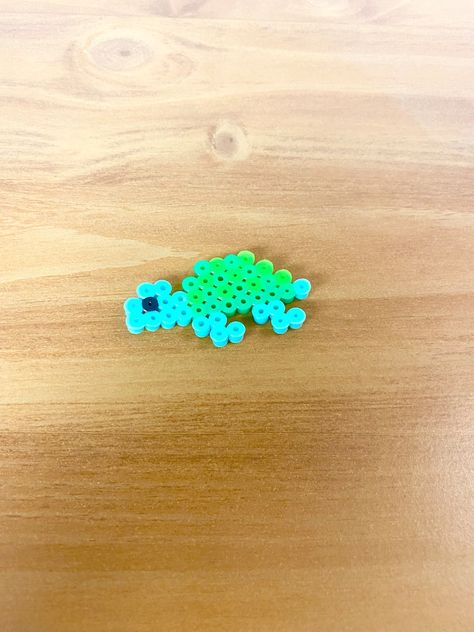 Perler Beads Designs Pattern Easy, Peeler Bead Design, Turtle Perler Bead Pattern, Turtle Perler Beads, Melty Beads Ideas, Small Perler Bead Patterns, Kandi Kids, Fused Beads, Mini Hama Beads