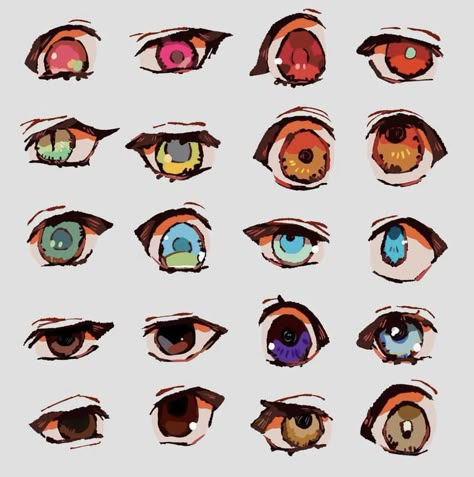 Eye Drawing Tutorials, Have Inspiration, 캐릭터 드로잉, Anime Eye Drawing, Arte Inspo, Dessin Adorable, Anime Eyes, 영감을 주는 캐릭터, Art Tutorials Drawing