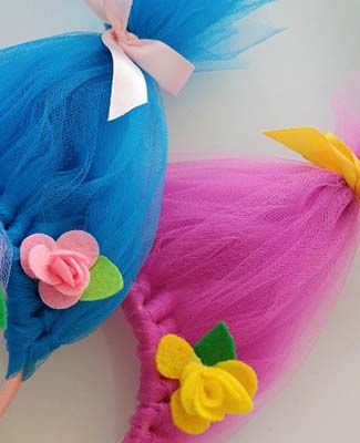 Tulle Top Diy, Troll Halloween Costume, Zombie Couple Costume, Diy Halloween Costume Ideas, Holiday Crafts Decorations, Troll Costume, Diy Halloween Costumes Easy, Diy Halloween Costume, Homemade Costumes