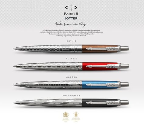 Parker Pen Aesthetic, Pen Aesthetic, Aesthetic Pens, Parker Jotter, Parker Pen, Gear List, Luxury Pens, Pen Collection, Pen Pals