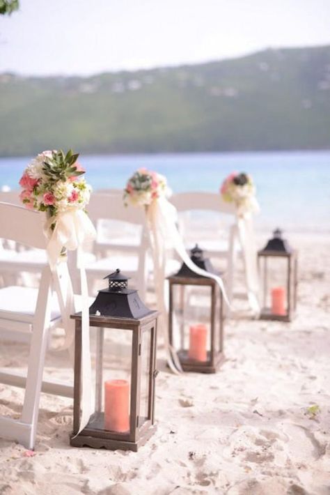 Coral Beach Wedding Decorations, Beach Wedding Groomsmen, Beach Wedding Coral, Beach Wedding Aisles, Beach Wedding Tables, Beach Wedding Outfit, Night Time Wedding, Wedding Isles, Beach Wedding Attire