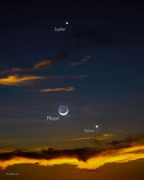 Venus And Jupiter, Night Sky Moon, Jupiter Moons, Space Astronomy, Hubble Telescope, Moon Setting, Sky Moon, Moon Photography, Space Science