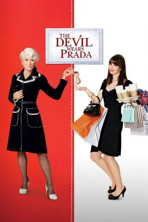 The Devil Wears Prada (2006) Devil Wears Prada Poster, Nice Movies, 2000s Films, Prada Poster, Andy Sachs, Miranda Priestly, Tamar Braxton, Girly Movies, Josh Duhamel