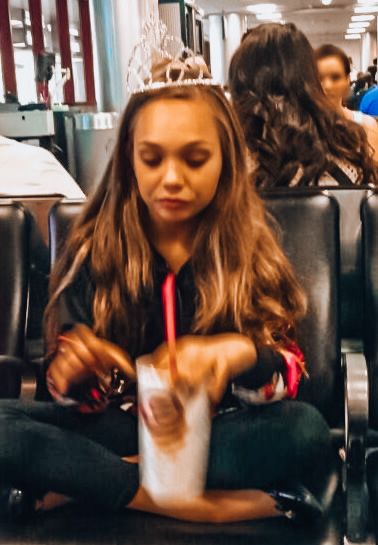 Dance Moms Maddie, Jamba Juice, Maddie Ziegler, Dance Competition, Baby And Toddler, Dance Moms, Crown, Instagram Photos, Instagram