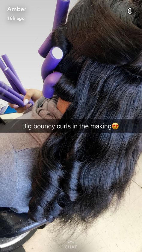 Sew In Flexi Rods Flexi Rods Curls On Weave, Curls On Weave, Rod Curls, Flexi Rod Curls, Weave Curls, Different Braid Styles, Big Bouncy Curls, Quick Weaves, Curling Rods