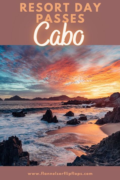 How to get an all inclusive pass at a resort in Cabo Cabo San Lucas Resort, Cabo Resorts, European Cruises, Best Resorts, San Lucas, Cabo San Lucas, Ancient Ruins, Travel Itinerary, All Inclusive