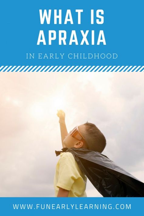 What is Childhood Apraxia of Speech and What Are the Symptoms? Great information on what apraxia means for children and symptoms to identify if your child has it.    #apraxia #apraxiaofspeech #childhoodapraxia #CAS #speech #speechtherapy #toddlers #preschool #kindergarten #earlyeducation Apraxia Activities, Apraxia Of Speech, Childhood Apraxia Of Speech, Kindergarten Readiness, Speech Activities, Early Education, Literacy Activities, Sensory Activities, Kids Health