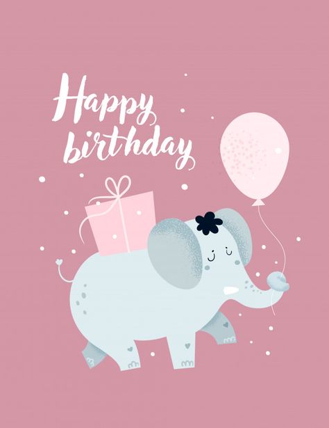 Happy birthday childish card, poster wit... | Premium Vector #Freepik #vector #poster #birthday #baby #party Happy Birthday Cute, Happy Birthday 2, Happy Birthday Illustration, Birthday Greetings Friend, Happy Birthday Art, Happy Birthday Text, Happy Birthday Greetings Friends, Cute Happy Birthday, Birthday Illustration