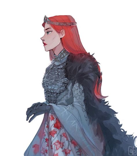 Queen In The North, Trendy Games, Game Of Thrones Books, Got Game Of Thrones, Game Of Thrones Funny, Asoiaf Art, Gra O Tron, House Stark, Game Of Throne