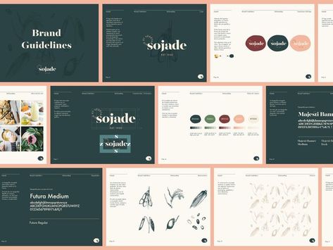 Puedes encontrar aún más ideas en Pinterest Branding Book, Brand Guidelines Design, Visuell Identitet, Brand Identity Guidelines, Brand Guidelines Template, Style Guide Design, Manual Design, Brand Manual, Brand Presentation