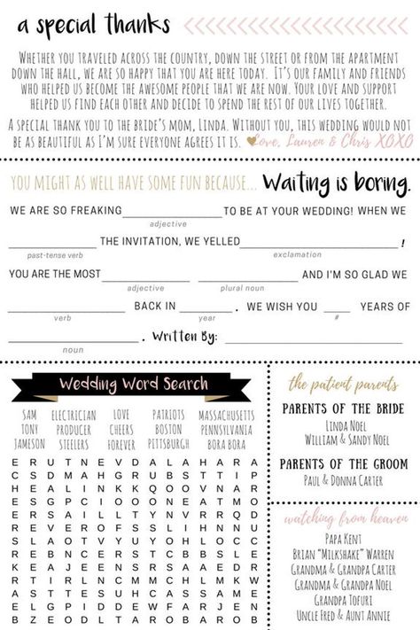 Funny Infographic Wedding Program / Games & Activities / Word | Etsy Wedding Games And Activities, Wedding Beauty Checklist, Wedding Invitations Paper, Wedding Infographic, Event Planning Tips, Games Activities, Wedding Planning Guide, Planning Checklist, Wedding Games