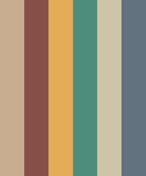 Vintage Color Palettes, Music Store Design, Vintage Color Palette, Vintage Color Schemes, Vintage Colour Palette, Forest Color, 90s Colors, Colors Palette, Vintage Color