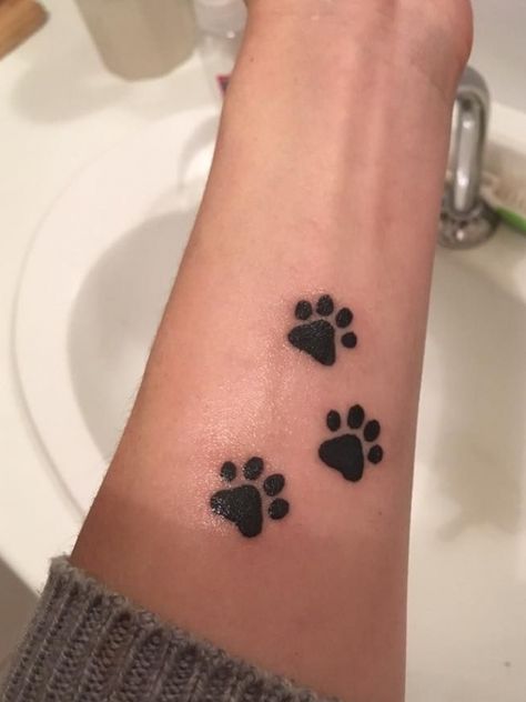 Paw print tattoo small wrist forearm | Tattoos | Forearm tattoos, Small tattoos, Lillies tattoo #wristtattoos #tattooideas Forearm Dog Tattoo Women, Dog Paw Tattoos For Women Ankle, Paw Print Tattoo On Wrist, Paw Print Tattoo Wrist, Lillies Tattoo, Pawprint Tattoo, Cool Wrist Tattoos, Small Forearm Tattoos, Wrist Tattoos For Guys