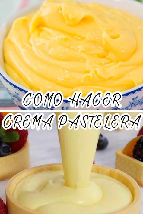 ¿Deseas hacer tu propia crema pastelera? En este tutorial, te enseñaré paso a paso cómo prepararla, desde la selección de ingredientes hasta la mezcla y la obtención de la textura ideal, sin importar tu nivel de experiencia en la cocina. ¡Descubre cómo hacer una deliciosa crema pastelera de manera sencilla y sabrosa! Cream Sauce, Sauce, Baking, Cream, Cake