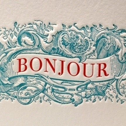 https://ift.tt/IJAkwm #typography Graphic Design Collection, I Love Paris, Typography Letters, Oui Oui, Letterpress, Typography Design, Hand Lettering, Decoupage, Red And Blue