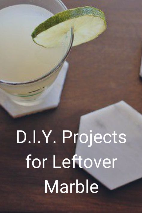 Got leftover tile from a home improvement project? Put those leftover marble tiles to good use with these DIY decor tips. Click the pin for four stylish uses for repurposed marble. #diy #decor #diydecor #homeimprovement #realtordotcom Marble Tile Diy Projects, What To Do With Leftover Granite, Marble Remnant Ideas, Leftover Stone Ideas, Marble Scrap Ideas, Scrap Marble Projects, Marble Diy Projects, Leftover Marble Ideas, Leftover Granite Ideas