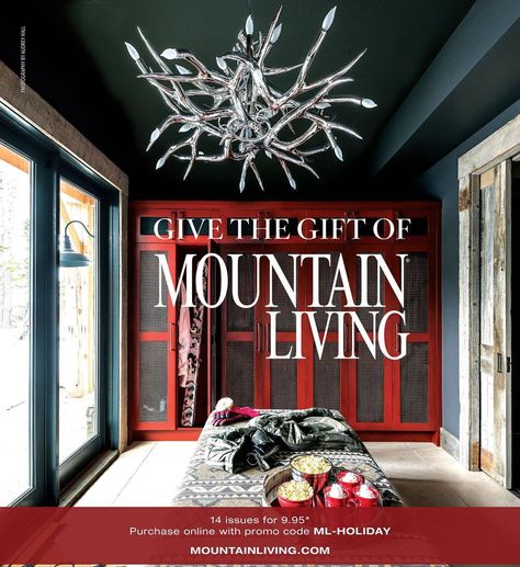 Mountain Living Magazine on Instagram: “✨Give the gift of Mountain Living this holiday season✨ Use code ML-HOLIDAY and tap the link in our bio to gift a subscription today.  #ml…” Mountain Living Magazine, Residence Interior, Mountain Living, Living Magazine, Interior Lighting, Interior Design Ideas, The Gift, Tap, Holiday Season