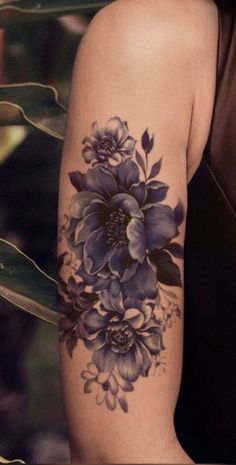 #BEAUTY, #RELATIONSHIPS #Fashion #Animals #Outfits #Winter Outfits #Animals Black And Grey Floral Tattoo Cover Up, Dark Blue Flower Tattoo, Large Coverup Tattoos For Women, Black Floral Tattoo Cover Up, Big Flower Tattoos Cover Up, Flower Tattoos For Cover Ups, Calf Cover Up Tattoos For Women, Large Cover Up Tattoos For Women Arm, Flower Cover Up Tattoo Before And After