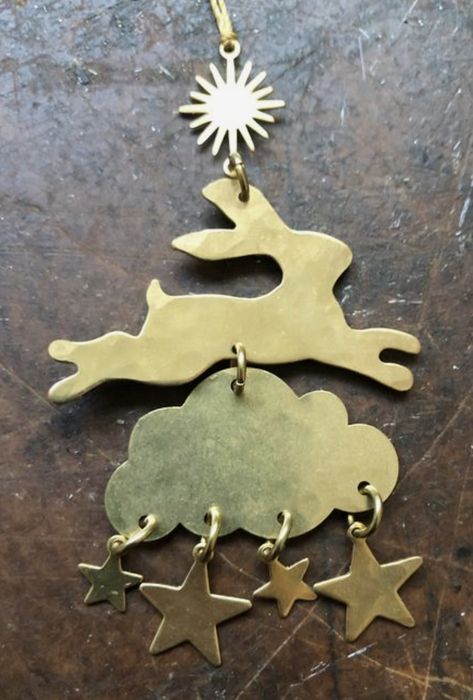 Organic Forms, Hammered Brass, Tropical Party, Fine Craft, Ornament Crafts, Women Artisans, How To Make Ornaments, Yule, Natural Beauty