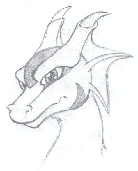 Dragon Head, A Drawing, Deviantart