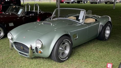 1967 Shamrock AC Cobra Replica | K258 | Kissimmee 2021 Cobra Replica, Ac Cobra, Tonneau Cover, Mecum Auction, Kissimmee, Soft Tops, Manual Transmission, Convertible, Auction