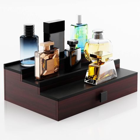 Cologne Tray, Cologne Organizer For Men, Cologne Display, Cologne Organizer, Tiered Display Shelves, Perfume Organizer, Cologne Collection, Cologne Bottles, Perfume Storage