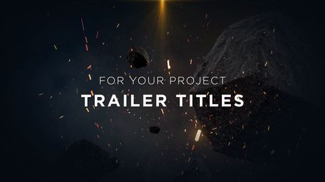 Cinematic Trailer #AD #Cinematic, #AFF, #Trailer Movie Animation, Optical Flares, Cinematic Trailer, After Effects Projects, Creative Video, After Effects Templates, Animation Studio, After Effects, Video Editing