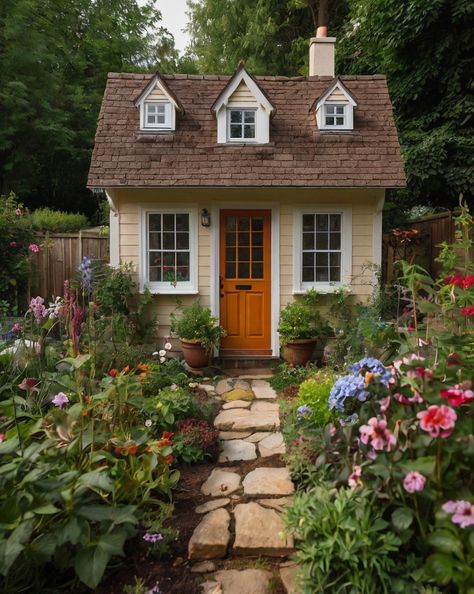 Cottage Style Front Yard, Cottage Front Yard, Cottage Front Garden, Winding Path, Garden Oasis, Flowers Plants, Cozy Cottage, Better Homes And Gardens, Cottage Style