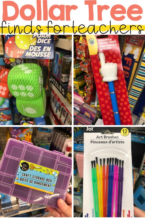 The Dollar Tree is full of wonderful, inexpensive materials that are perfect for the classroom. Check out this blog post on some of my favorites! #classroomorganization #classroommaterials #inexpensiveclassroom #backtoschool Kindergarten Classroom Necessities, Dollar Tree Preschool, Classroom Diy Ideas, Dollar Tree Classroom, Teacher Tree, Tree Classroom, Preschool Organization, Teaching Babies, Classroom Helpers