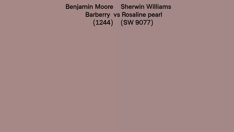 Sw Rosaline Pearl, Sherwin Williams Rosaline Pearl, Rosaline Pearl Sherwin Williams, Barberry Benjamin Moore, Benjamin Moore Barberry, Paint Color Chart, Paint Colors Benjamin Moore, Benjamin Moore Paint, Paint Colour