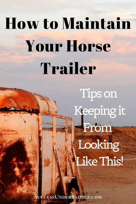 Painting Horse Trailer, Horse Trailer Tack Room Ideas, Horse Trailer Hacks, Homesteading Equipment, Horse Trailer Organization, Horse Land, Horse Ownership, Trailer Organization, Equine Care