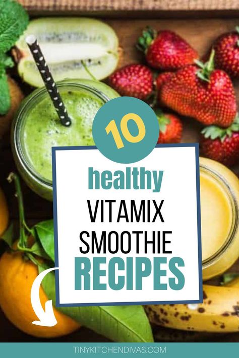 10 Healthy vitamix smoothie recipes... Vita Mix Smoothies, Vitamix Breakfast Recipes, Vitamix Breakfast Smoothie, Vitamix Recipes Smoothies Healthy, Vitamix Smoothie Recipes, Non Dairy Smoothie, Smoothie Recipes Easy, Frozen Berry Smoothie, Holiday Smoothies