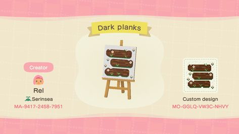 Acnh Planks, Path With Flowers, Wooden Pathway, Wooden Path, Animal Crossing Memes, Animal Crossing Guide, Wooden Plank, Animal Crossing Qr Codes Clothes, Path Design