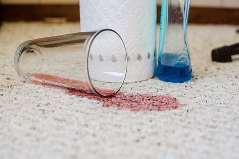 9 Smart Ways to Remove Stains from Stuff in Your Home Dye Carpet, Carpet Cleaning Recipes, Clean Car Carpet, Dry Carpet Cleaning, Removing Carpet, Red Dye, Carpet Cleaning Business, Carpet Cleaner Homemade, Deep Carpet Cleaning