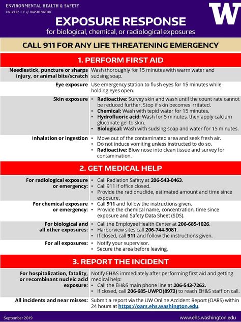 New Spill Response poster and updated Exposure Response poster | EHS Exposure Response Prevention, Finding Equivalent Fractions, Environmental Health And Safety, Bloodborne Pathogens, Hazard Analysis, Radiation Exposure, Fire Life, Disaster Response, Occupational Health