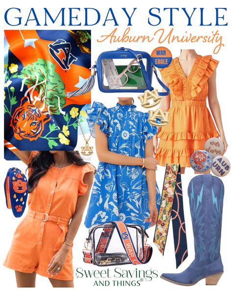 Auburn University Game Day Outfits, Auburn Outfits Gameday, Auburn Gameday Outfit Fall, Auburn Gameday Outfit, Auburn Gameday, Gameday Outfits, College Senior, Auburn University, Gameday Outfit