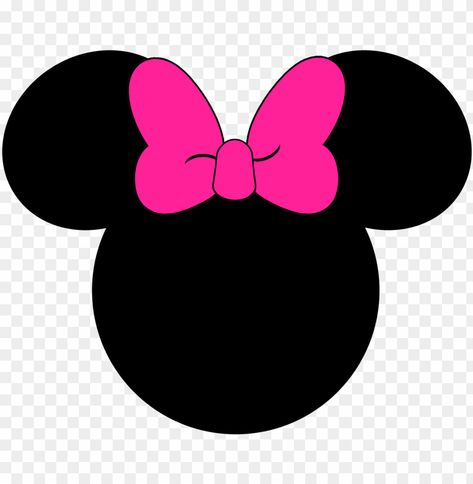 Minnie Mouse Head Silhouette, Minnie Mouse Png Transparent, Minnie Mouse Clipart, Minnie Mouse Svg, Mouse Clipart, Minnie Mouse Head, Tye Dye Patterns, Mouse Logo, Homecoming Week