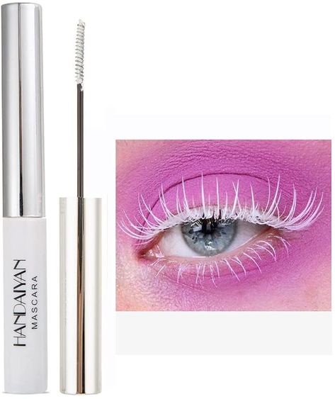 Auburn Mascara, White Mascara, Long Thick Eyelashes, Makeup Things, Brown Hairstyles, Selfcare Skincare, Blue Mascara, White Eyelashes, Fiber Mascara